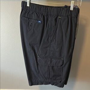 Tommy Bahama Blue Cargo Shorts Relaxed Fit